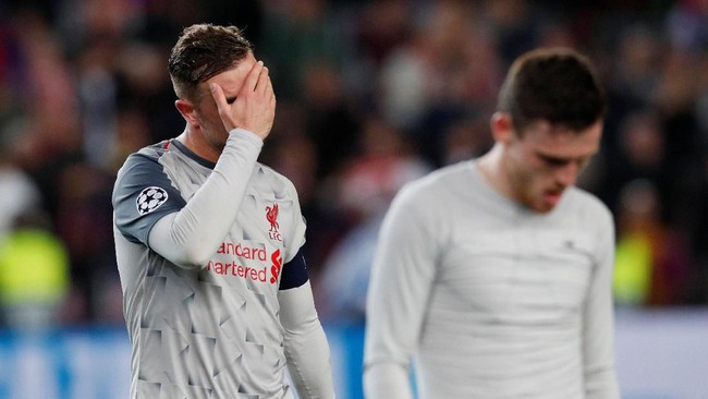 Jelang lawan Barcelona, Liverpool punya rapor tidak pernah bisa bangkit usai kalah telak pada pertemuan pertama di pentas Eropa.