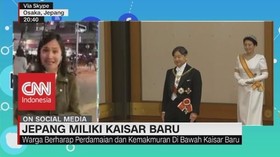 VIDEO: Kaisar Baru, Warga Jepang Harap Kedamaian & Kemakmuran