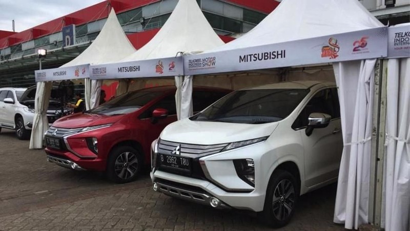 Mobil-mobil andalan Mitsubishi Motors di Telkomsel Indonesia International Motor Show (IIMS) 2019
