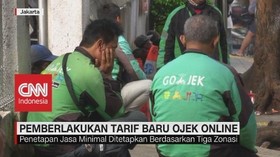 VIDEO: Tarif Baru Berlaku, Ditanggapi Positif Ojek Online