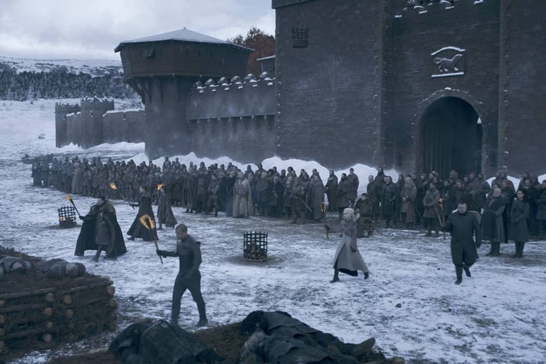 Peperangan di Winterfell sudah berakhir, kini perjalanan akan berlanjut ke Westeros. Berikut bocoran foto Game of Thrones season 8 Episode 4.