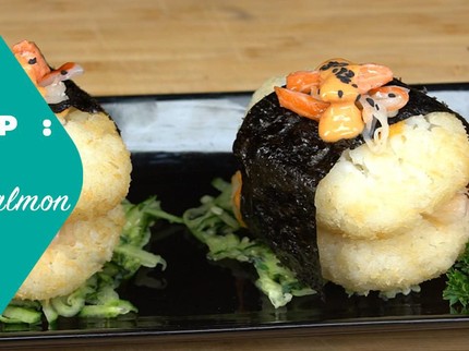 Resep Burger Sushi Salmon