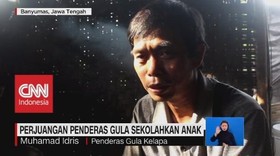 VIDEO: Kisah Buruh Penderes Gula Kelapa Kuliahkan Anaknya
