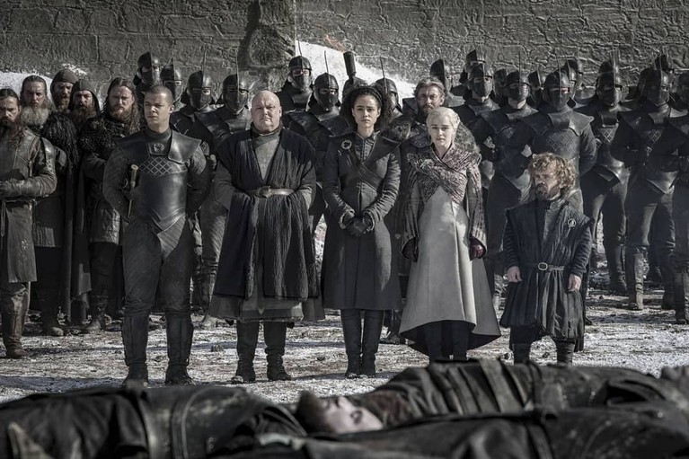 Peperangan di Winterfell sudah berakhir, kini perjalanan akan berlanjut ke Westeros. Berikut bocoran foto Game of Thrones season 8 Episode 4.