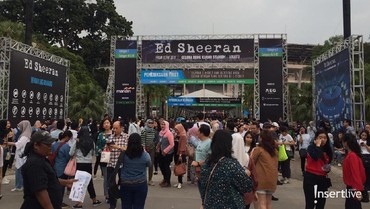 img-title Antusiasme Penggemar Jelang Konser Ed Sheeran di Jakarta