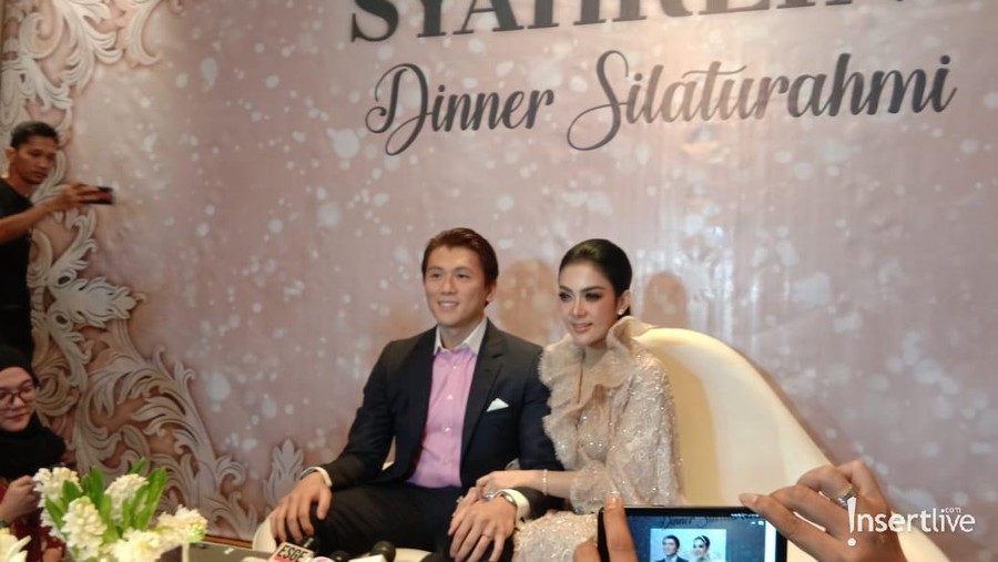 Begini ribetnya para tamu acara dinner silahturahmi Syahrini dan Reino Baracl