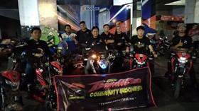 Suzuki Saturday Night Ride di Surabaya