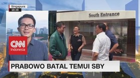 VIDEO: Prabowo Batal Temui SBY di Singapura