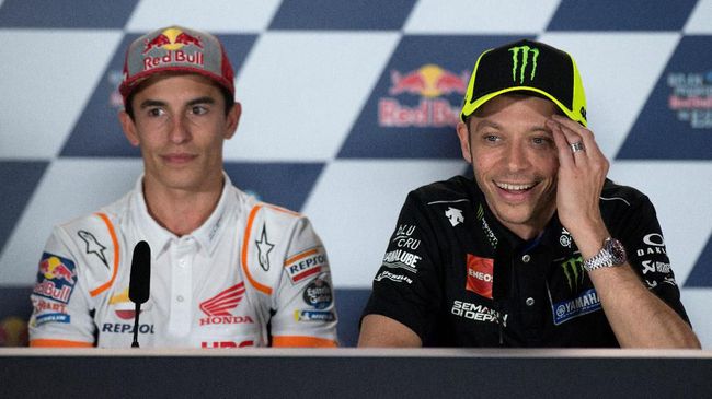 Marquez masih memuncaki daftar pebalap dengan gaji tertinggi di MotoGP 2020 dengan mengalahkan Valentino Rossi.