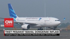 VIDEO: Tiket Pesawat Mahal Jadi 'Biang Koerok' Inflasi
