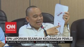 VIDEO: BPN Catat Terdapat 73 Ribu Kesalahan Input Data KPU
