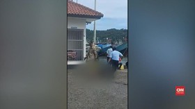 VIDEO: Viral Napi Lapas Nusakambangan Diseret Petugas Lapas