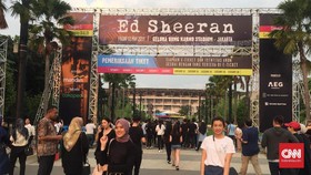 Pemeriksaan 7 Lapis untuk Masuk Konser Ed Sheeran di Jakarta