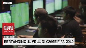 VIDEO: Bertanding 11 Vs 11 di Game Fifa 2019