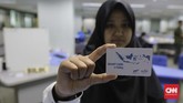 FOTO: Simulasi e-Voting untuk Pemilu di Gedung BPPT Untuk menyempurnakan kecepatan dan ketepatan dalam proses pemilu berbasis e-voting, BPPT pun melakukan simulasi, Jumat (3/5).