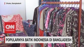 VIDEO: Popularnya Batik Indonesia di Bangladesh