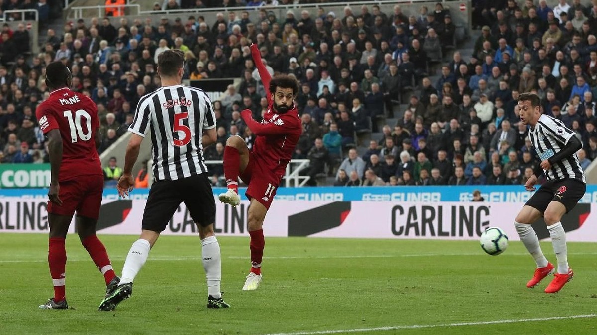 FOTO: Detik-detik Mohamed Salah Cedera Kepala