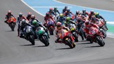 FOTO: MotoGP Spanyol 2019 Milik Marc Marquez Pebalap Repsol Honda Marc Marquez menjadi juara di MotoGP Spanyol 2019 sekaligus kembali ke puncak klasemen sementara MotoGP 2019.