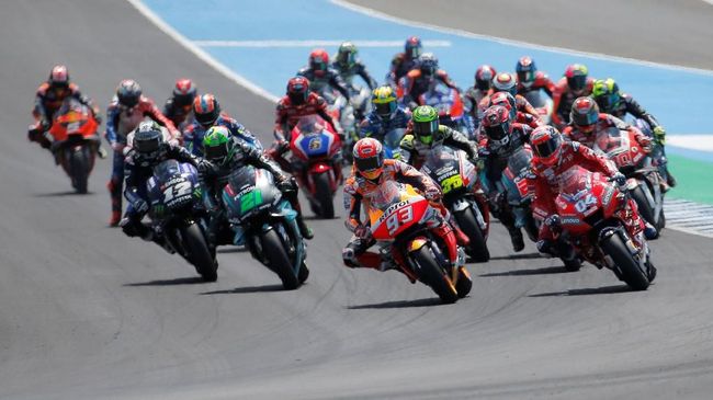 Hasil Motogp Spanyol 2019 Marquez Juara Rins Kedua