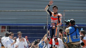 Pole Position di MotoGP Prancis, Marquez Samai Rekor Rossi