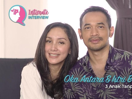 Tips Oka Antara & Istri Besarkan 3 Anak Tanpa Pengasuh