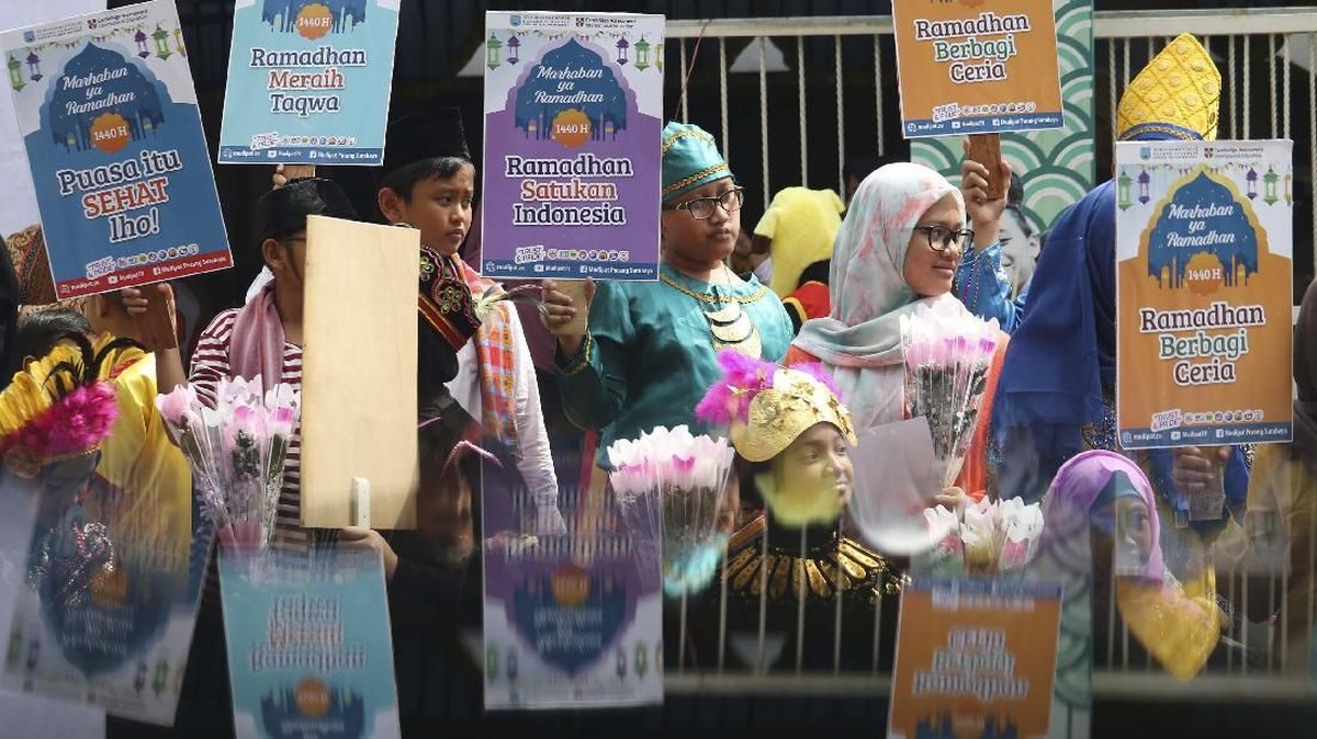FOTO : Ragam Cara Nusantara Sambut Bulan Suci Ramadan