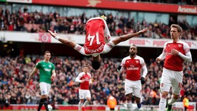 Babak I: Aubameyang Bawa Arsenal Unggul 1-0 atas Brighton