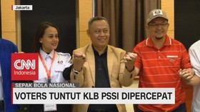 VIDEO: Voters Tuntut KLB PSSI Dipercepat