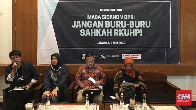 Diskusi Tunda Pengesahan RKUHP