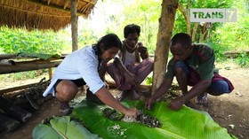 VIDEO: Mengunyah Katak dan Ulat Bambu di Flores Timur