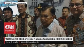 VIDEO: Wapres JK Beri Apresiasi Untuk Bandara Baru Yoyakarta