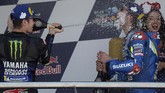 FOTO: MotoGP Spanyol 2019 Milik Marc Marquez Pebalap Repsol Honda Marc Marquez menjadi juara di MotoGP Spanyol 2019 sekaligus kembali ke puncak klasemen sementara MotoGP 2019.
