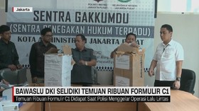 VIDEO: Bawaslu DKI Selidiki Temuan Formulir C1 di Menteng