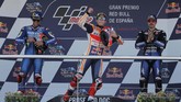 FOTO: MotoGP Spanyol 2019 Milik Marc Marquez Pebalap Repsol Honda Marc Marquez menjadi juara di MotoGP Spanyol 2019 sekaligus kembali ke puncak klasemen sementara MotoGP 2019.