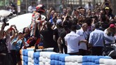 FOTO: MotoGP Spanyol 2019 Milik Marc Marquez Pebalap Repsol Honda Marc Marquez menjadi juara di MotoGP Spanyol 2019 sekaligus kembali ke puncak klasemen sementara MotoGP 2019.