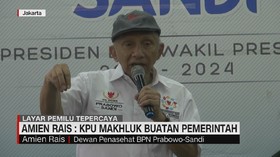 VIDEO: Amien Rais: KPU Mahluk Buatan Pemerintah Petahana