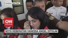 VIDEO: Nota Keberatan Ditolak, Vanessa Angel Menangis