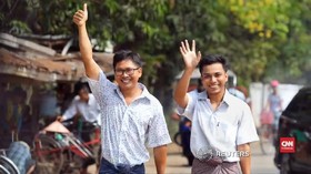 VIDEO: Pemerintah Myanmar Bebaskan Dua Jurnalis Reuters