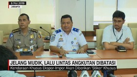 VIDEO: Jelang Mudik, Arus Lalu Lintas Angkutan Dibatasi