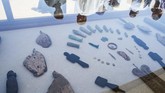FOTO: Makam Kuno 45 Abad Ditemukan dekat Piramida Giza Makam kuno yang berusia 45 abad ditemukan di dekat piramida Giza di tenggara Mesir.