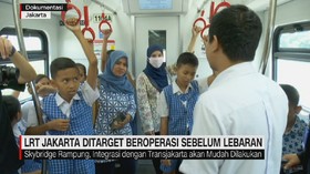 VIDEO: LRT Jakarta Ditarget Beroperasi Sebelum Lebaran