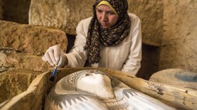 FOTO: Makam Kuno 45 Abad Ditemukan dekat Piramida Giza