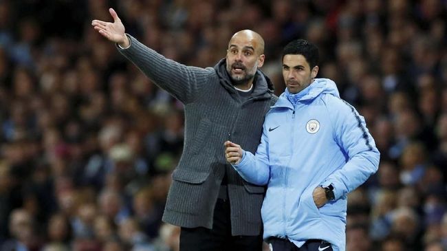Kompany Yakin Arteta Cocok Gantikan Guardiola di Man City Mantan kapten Manchester City, Vincent Kompany, merasa Mikel Arteta pantas menjadi manajer The Citizens jika Pep Guardiola hengkang dari Stadion Etihad.