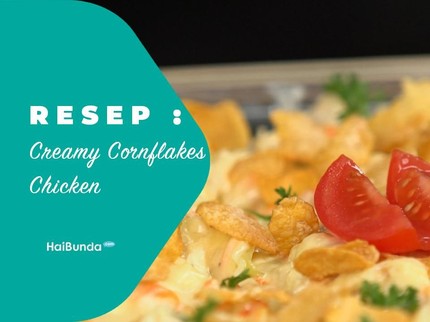 Resep Creamy Cornflakes Chicken