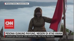 VIDEO: Bak Negeri di Atas Awan, Inilah Pesona Gunung Payung