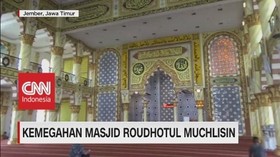 VIDEO: Kemegahan Masjid Roudhotul Muchlisin di Jember