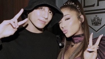 Jungkook BTS Kolaborasi dengan Ariana Grande?