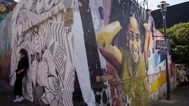 FOTO: 'Surga' Grafiti di Amerika Latin