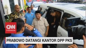 VIDEO: Prabowo Datangi Kantor DPP PKS