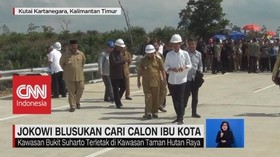 VIDEO: Jokowi Blusukan Cari Calon Ibu Kota